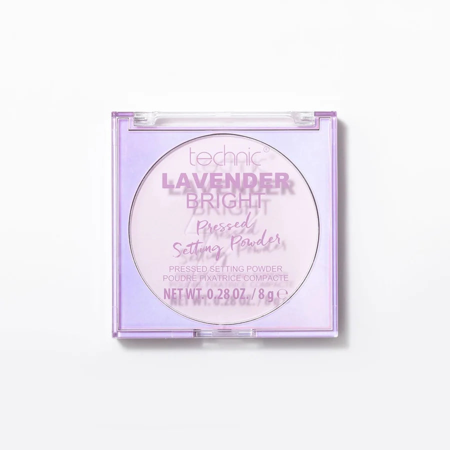 Technic Lavender Bright Pressed Setting Powder