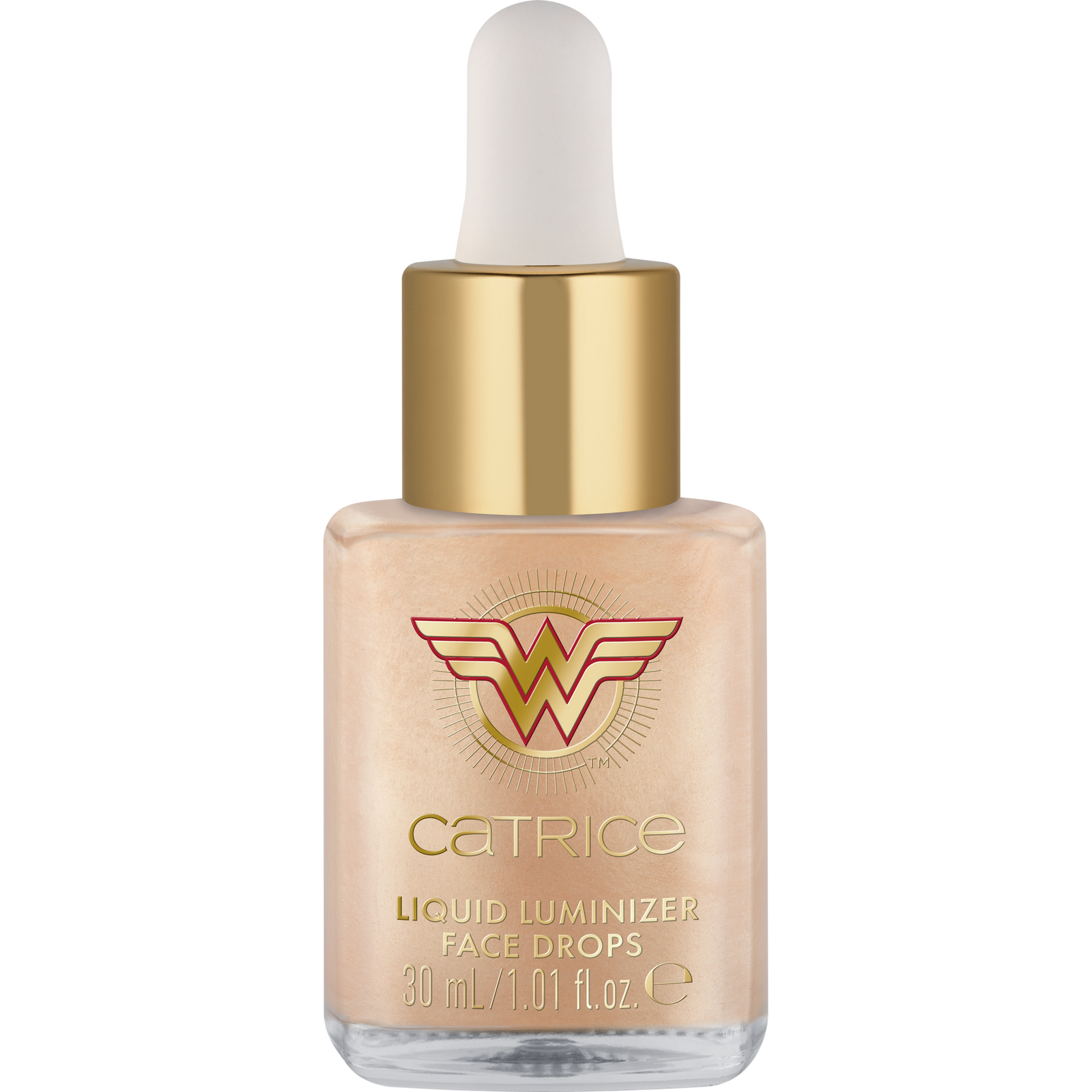 Catrice Wonder Woman Liquid Luminizer Face Drops