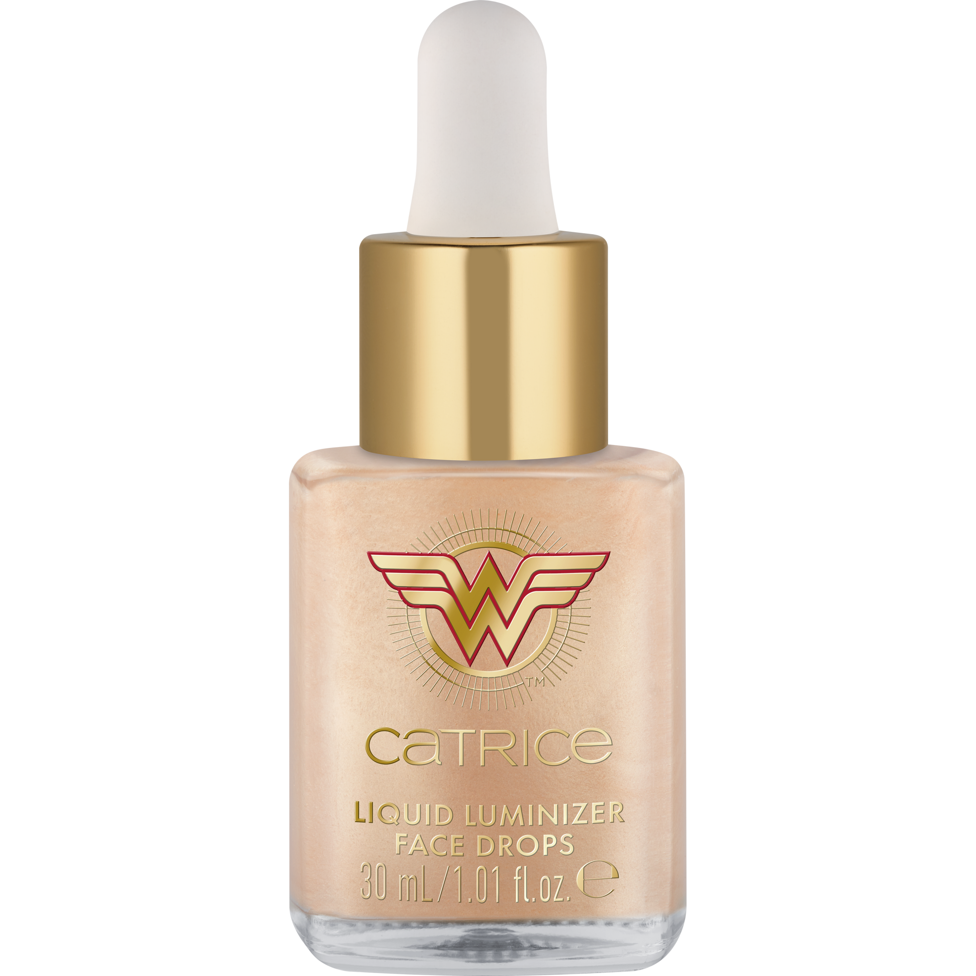 Catrice Wonder Woman Liquid Luminizer Face Drops