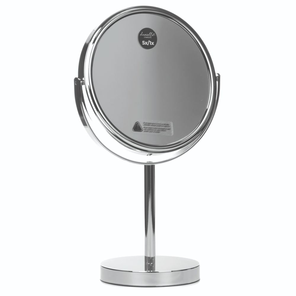 Danielle Chrome Pencil Mirror