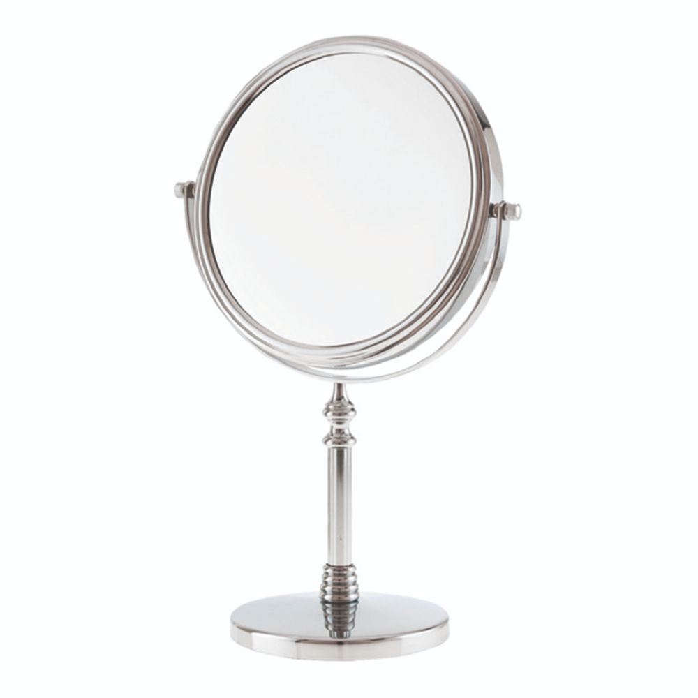 Danielle Round Chrome Vanity Mirror