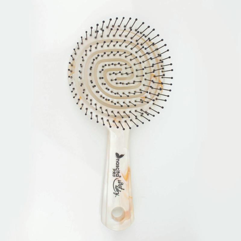Nascita Do 3D Flexi Hair Brush Round White
