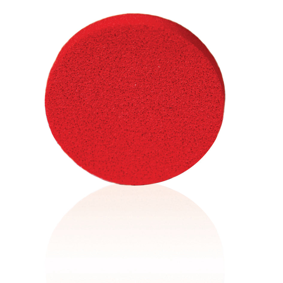 Do Nascita Cleaning Face Sponge, Round, Red