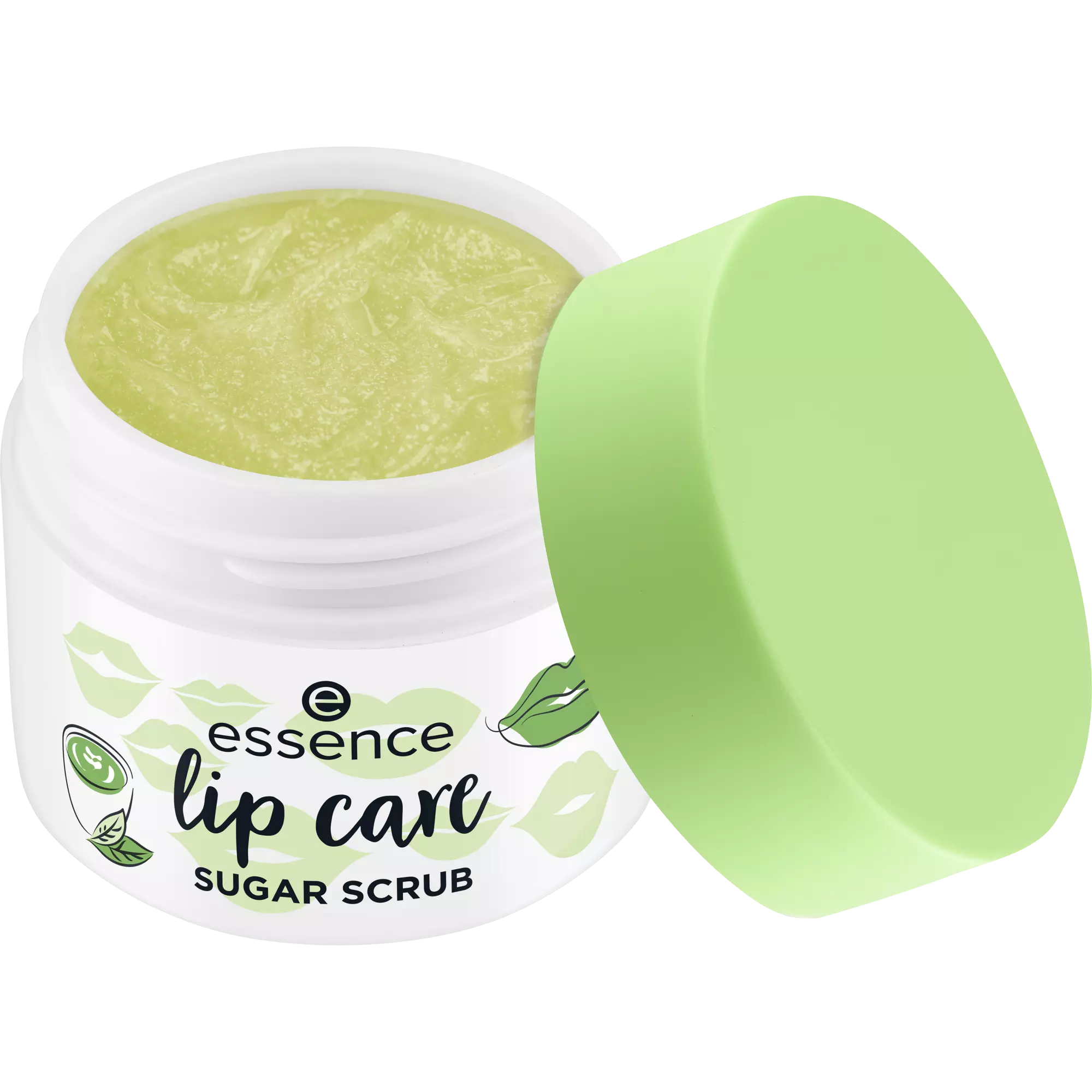 essence lip care SUGAR SCRUB Matcha