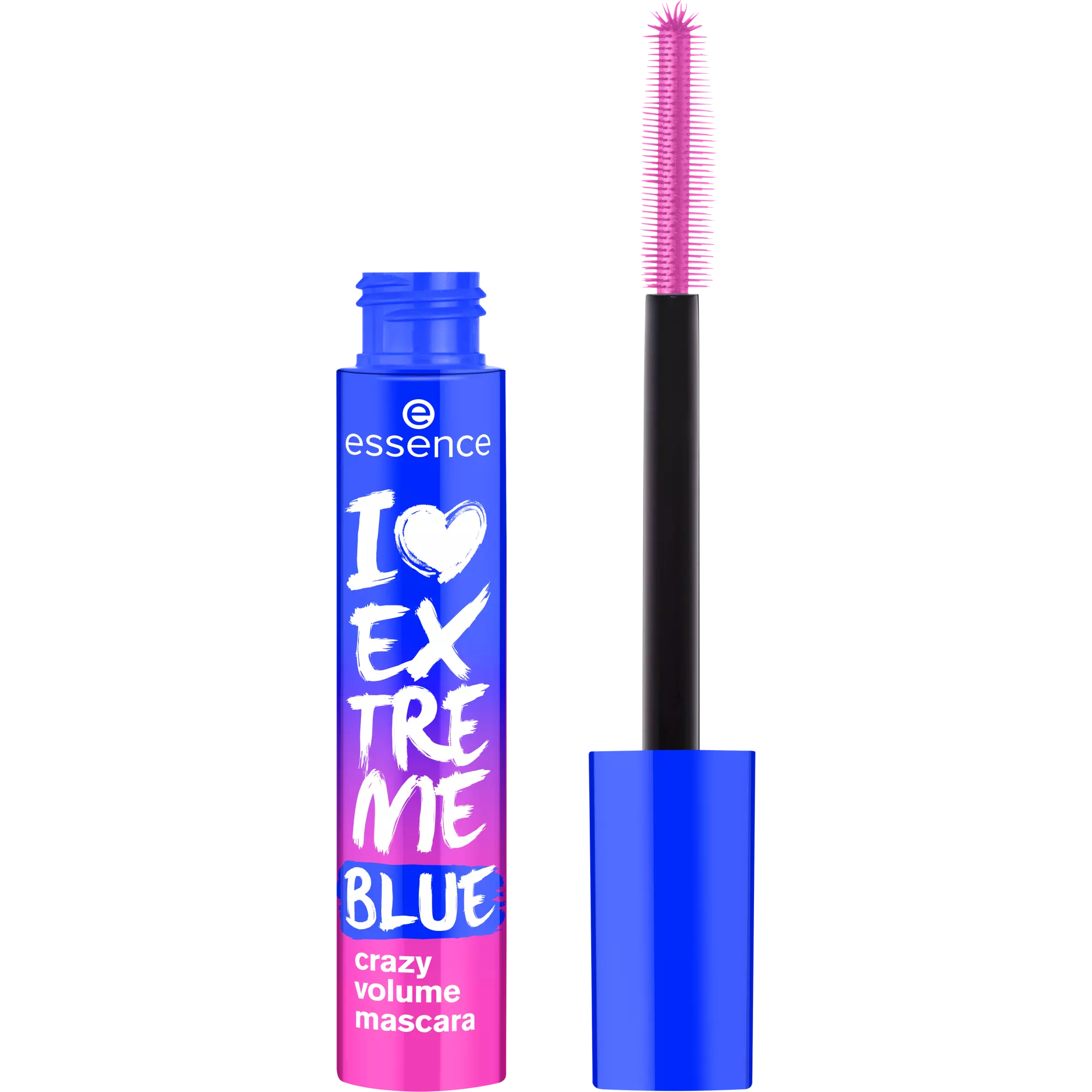 essence I LOVE EXTREME BLUE crazy volume mascara