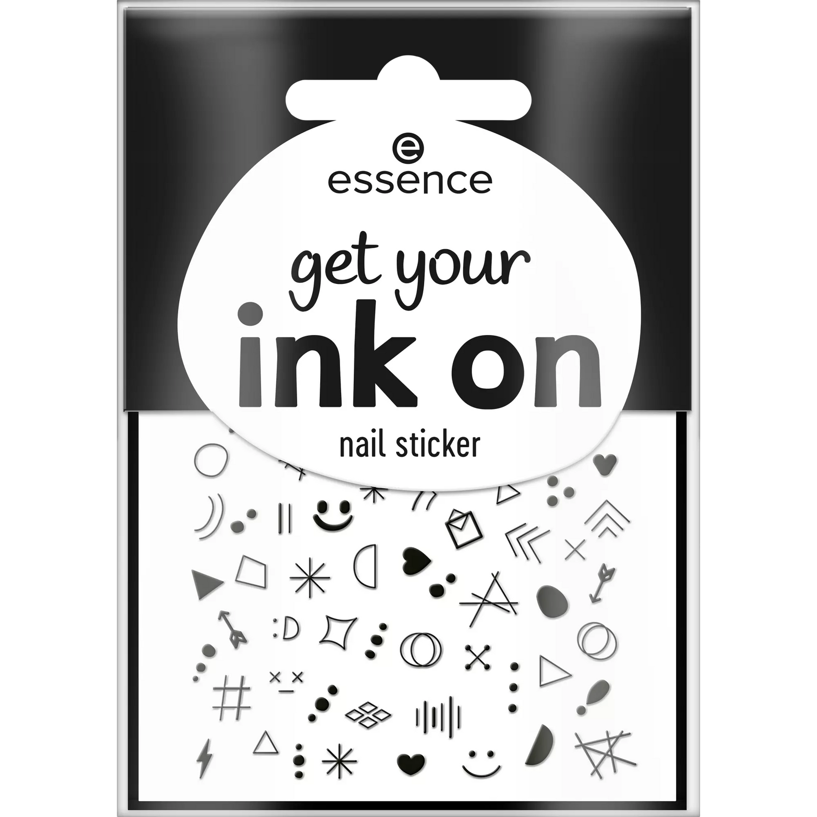 essence get your ink on nail sticker