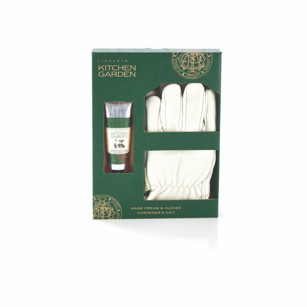 FIKKERTS Hand Cream & Gardening Gloves Gift Set