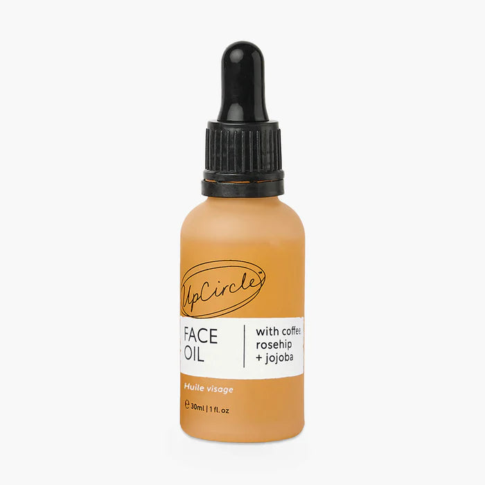 UpCircle Face Oil with coffee, rosehip + jojoba