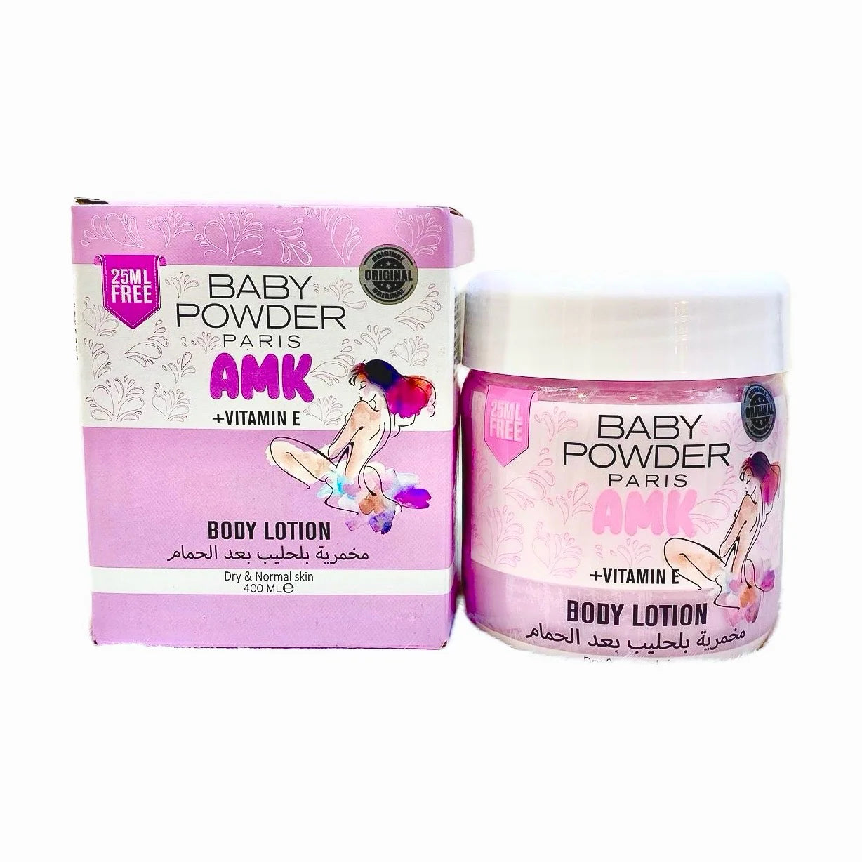 AMK Lady Baby Powder Body Lotion