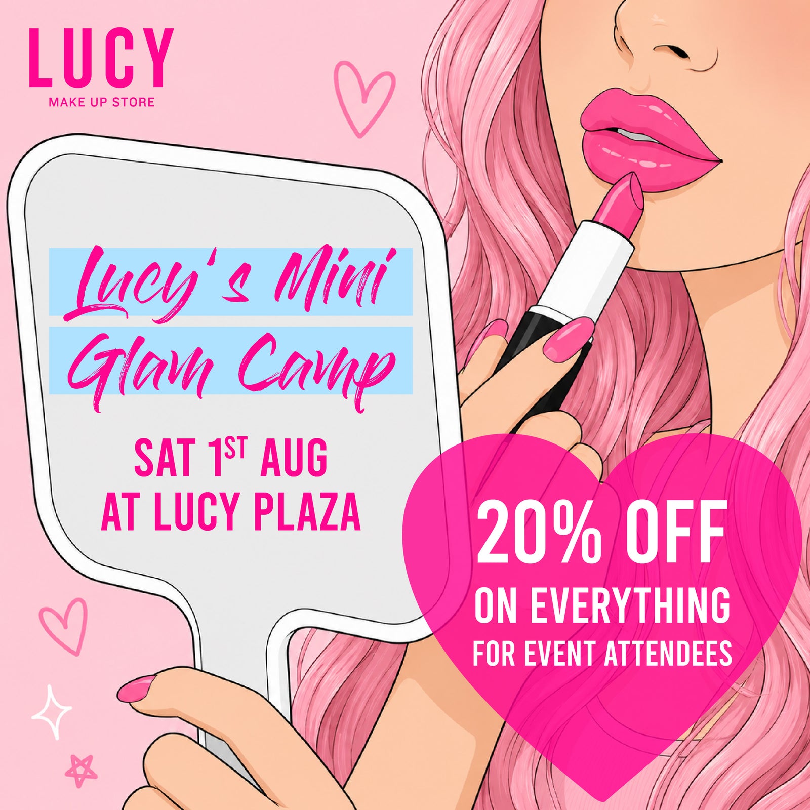 Lucy's Mini Glam Camp