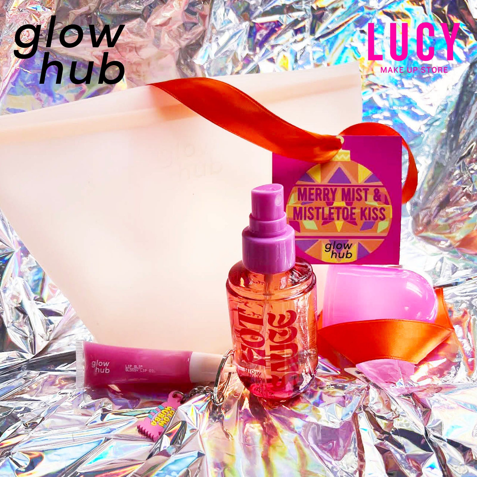 Glowhub Mist & Lip Oil Pouch