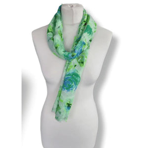 Frida Summer Scarf Flowers