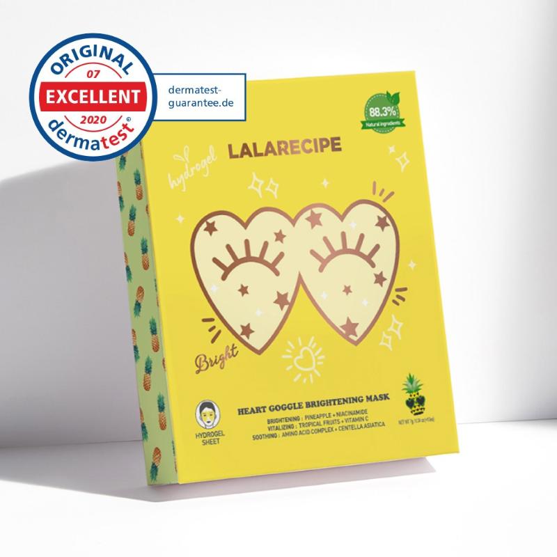 LalaRecipe Heart Goggle Brightening Mask