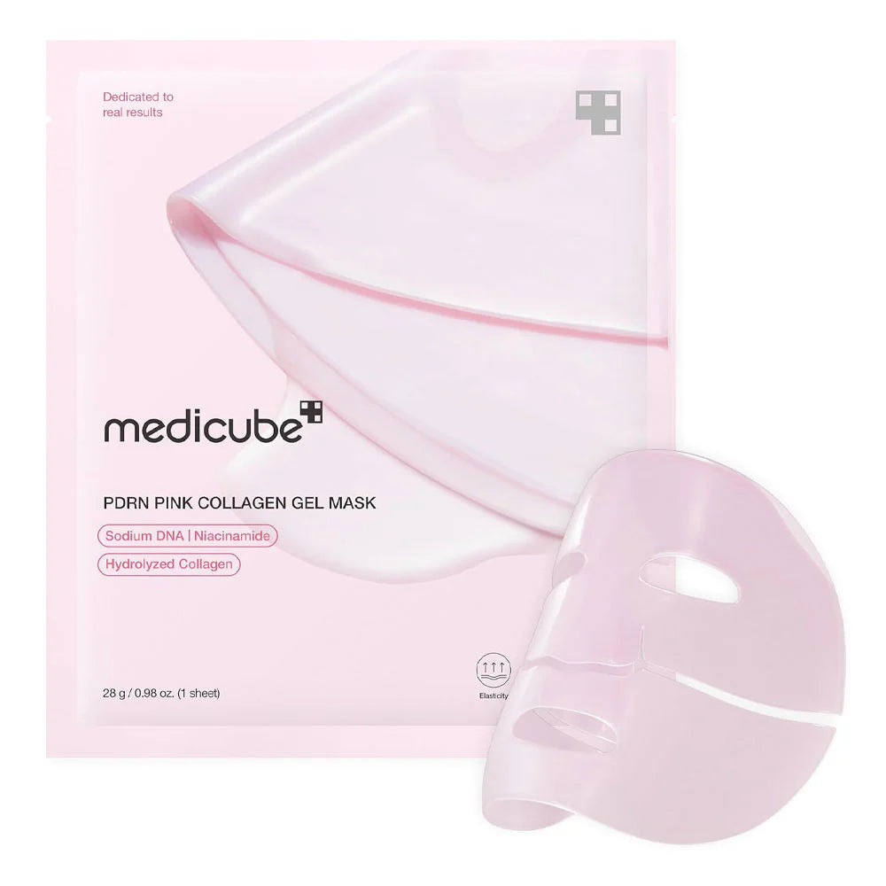 Medicube PDRN Pink Collagen Jelly Gel Mask Pack (x4 Sheet Masks)