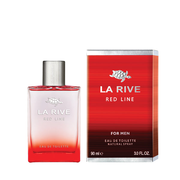 La Rive Red Line EDT 90Ml - LUCY MAKEUP STORE MALTA