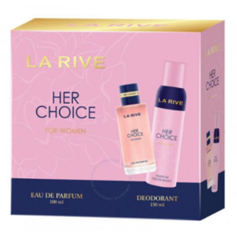 La Rive Her Choice Set EDP 100Ml & Deo