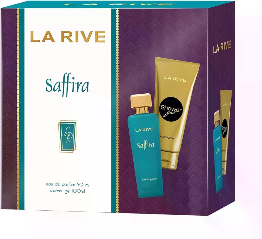 La Rive Saffira Gift Set EDP 90ML /Deo