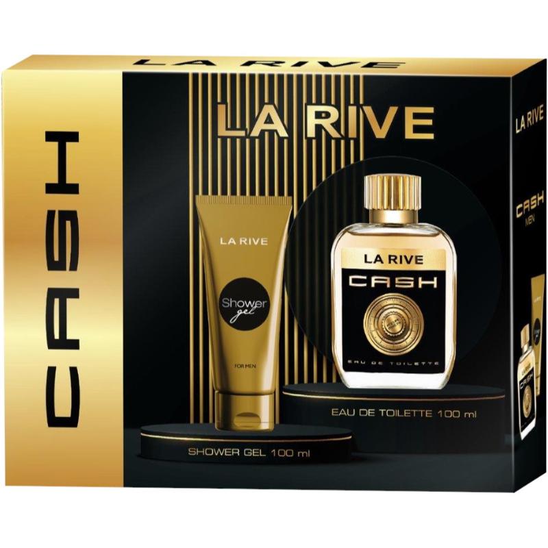 La Rive Cash For Men Set EDT 100Ml & Shower Gel