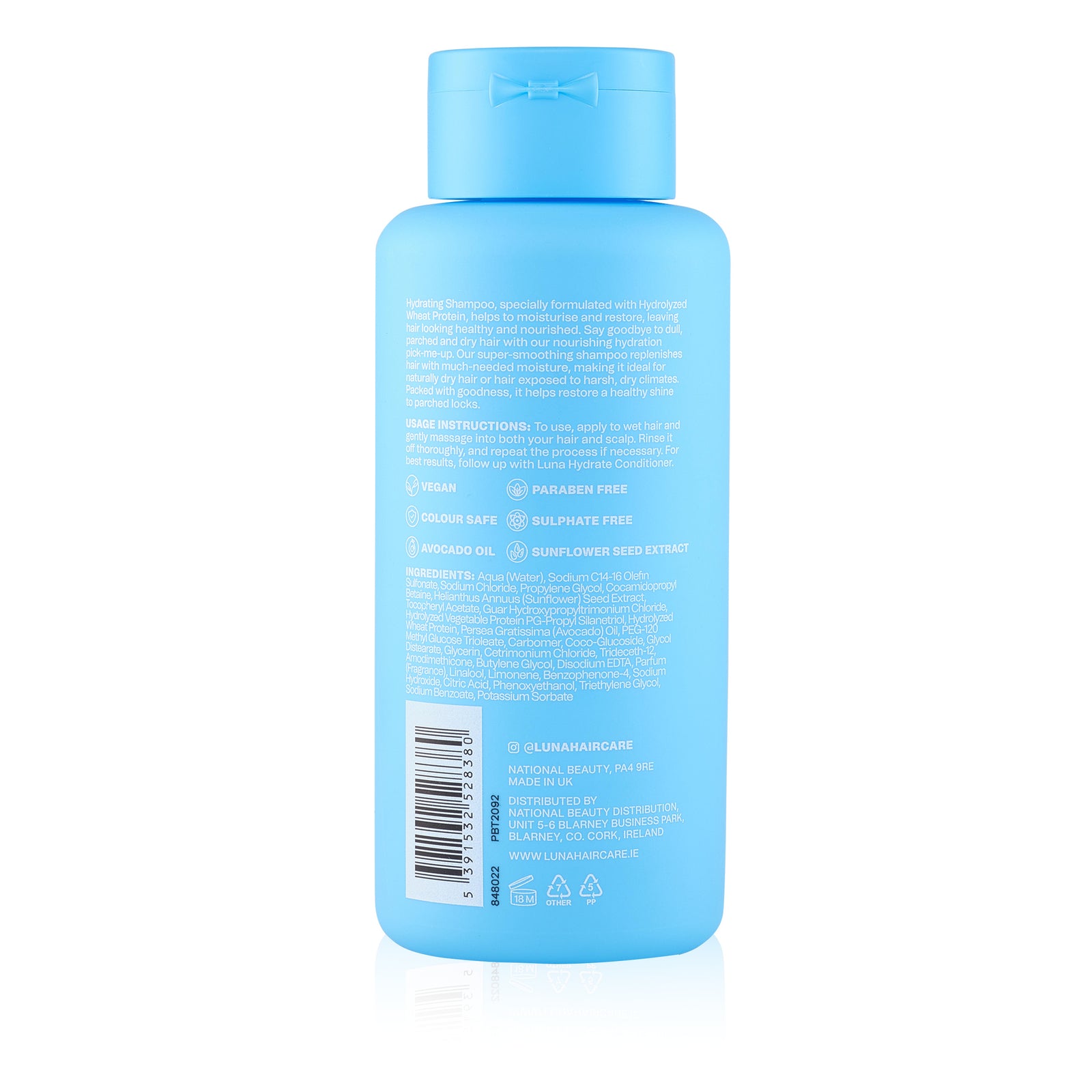 Luna Pro - Hydrate Shampoo 300Ml