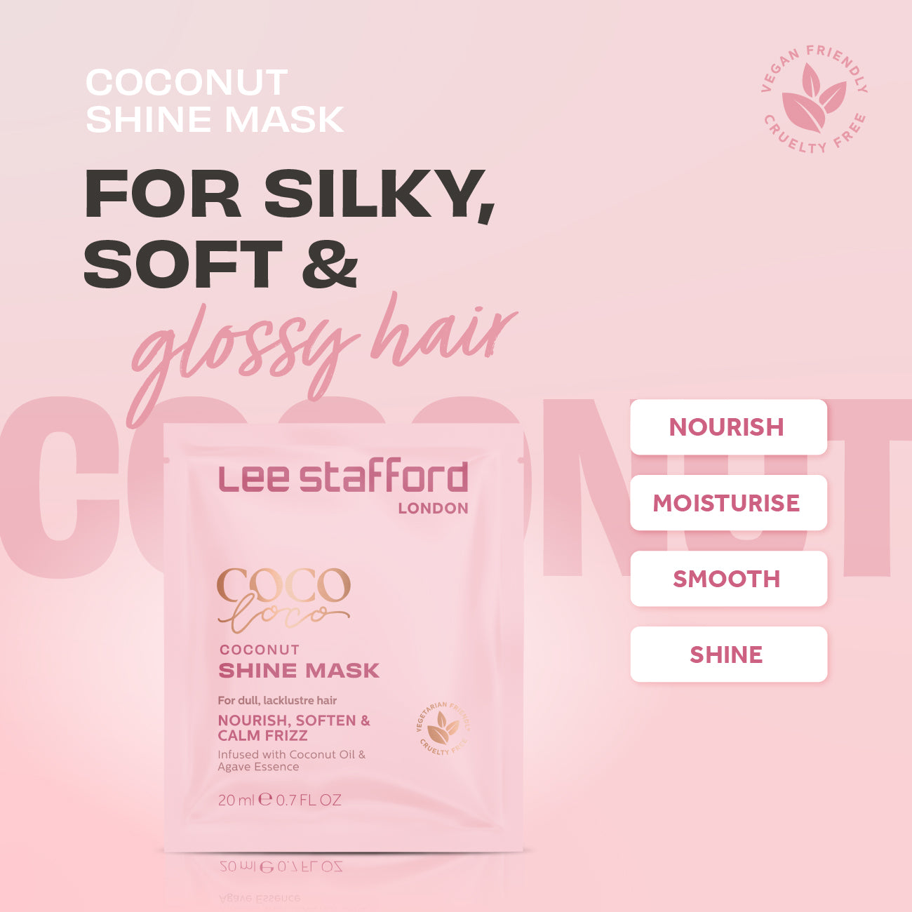 Lee Stafford Coco Loco & Agave Mask Sachet