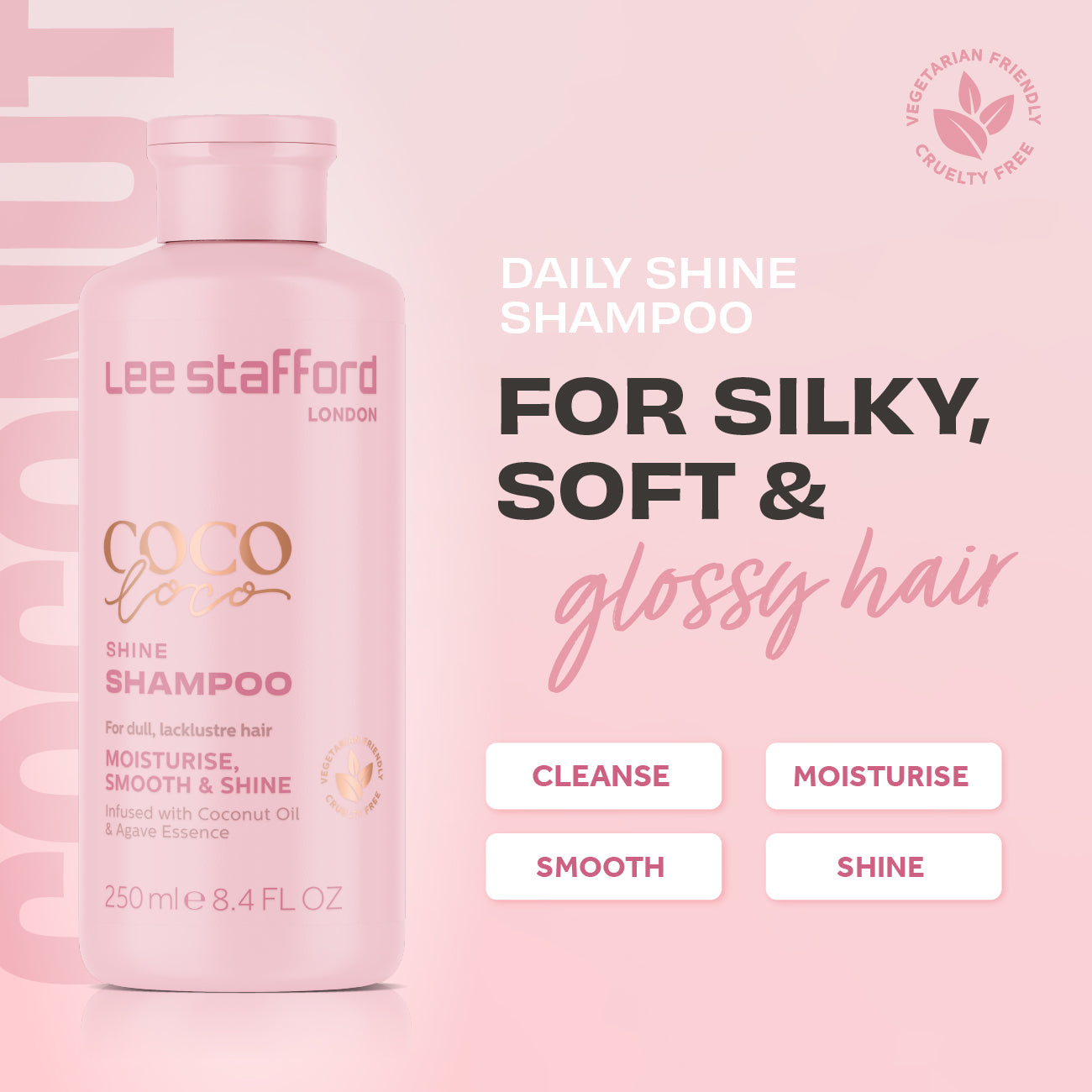 Lee Stafford Coco Loco & Agave Shampoo