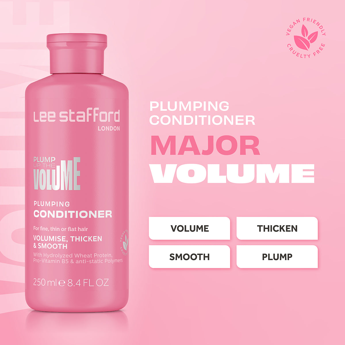 Lee Stafford Plumping Conditioner - MALTA MAKEUP LUCY STORE