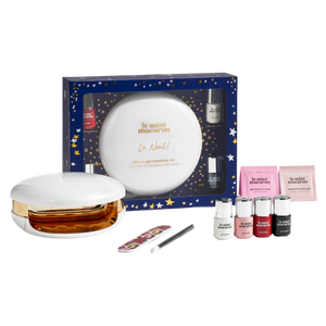Le Mini Macaron Gel Manicure Kit: Le Maxi “La Nuit” Deluxe Gel Manicure Set