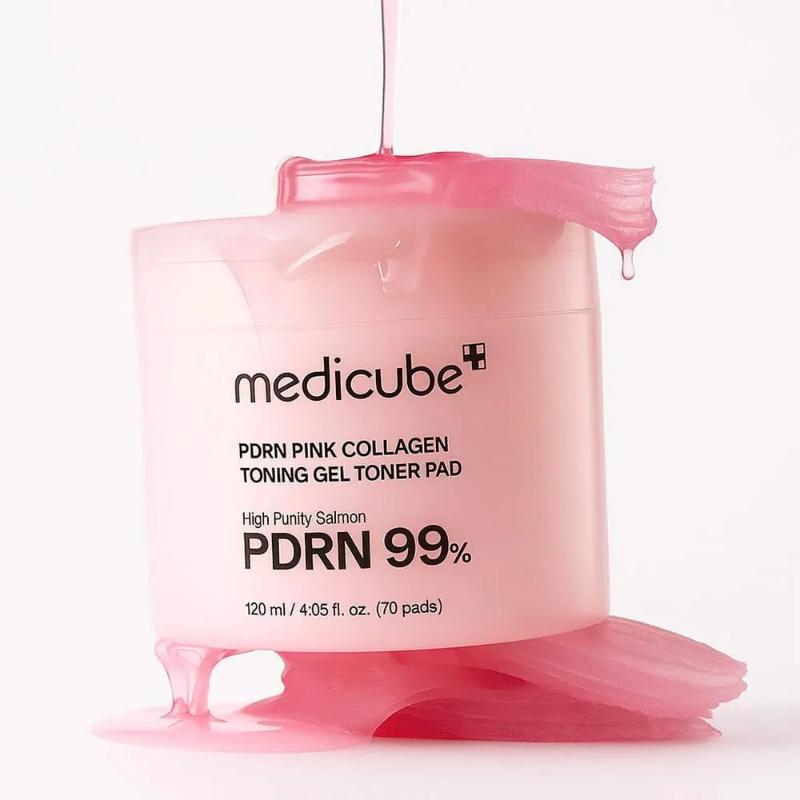 Medicube  Pdrn Pink Collagen Toner Gel Pad