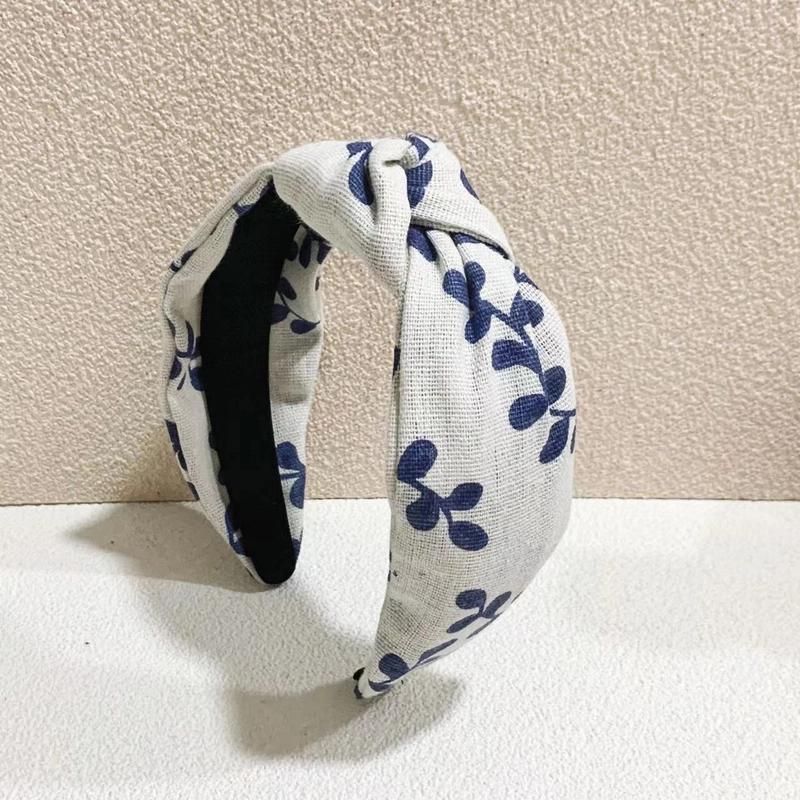 Frida  Leaves Design Knot Hairband