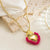 Frida Gold Heart Necklace