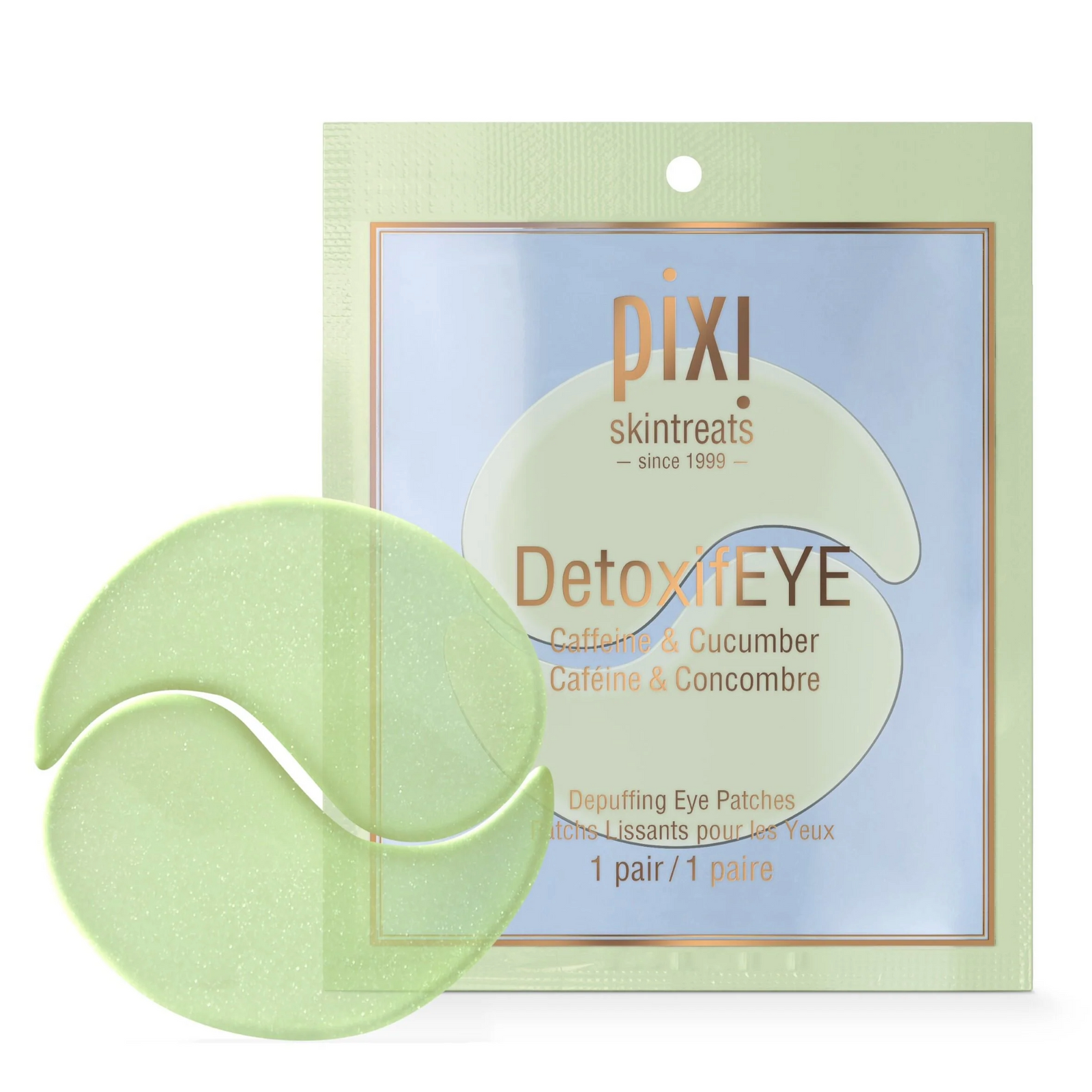 Pixi Detoxif Eye Depuffing Eye Patches - 1 pair