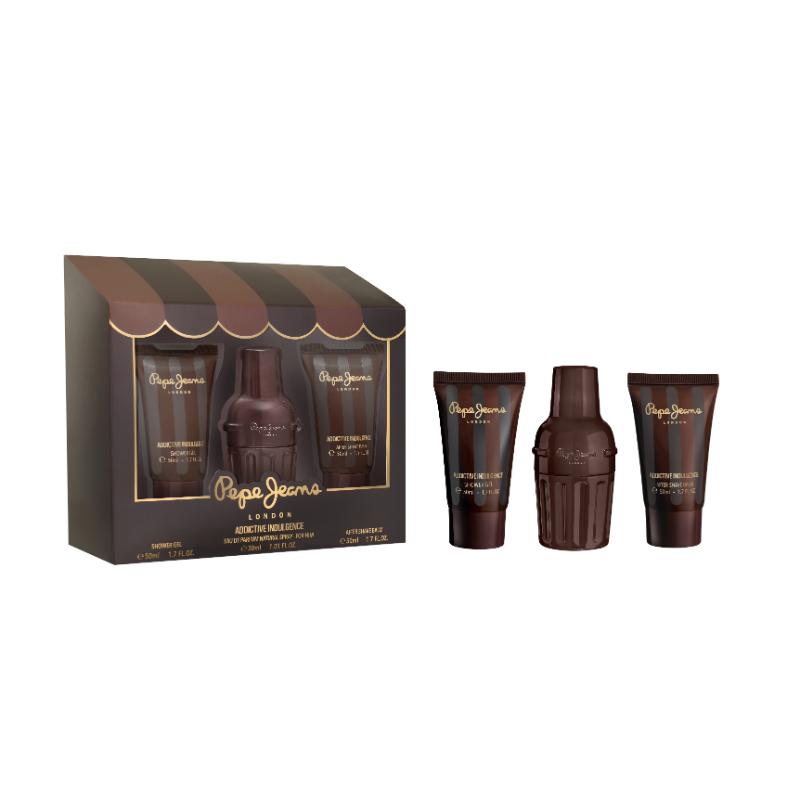 Pepe Jeans addictive indulgence for him gift set EDT 30ml, shower gel 50ml & after shave 50ml