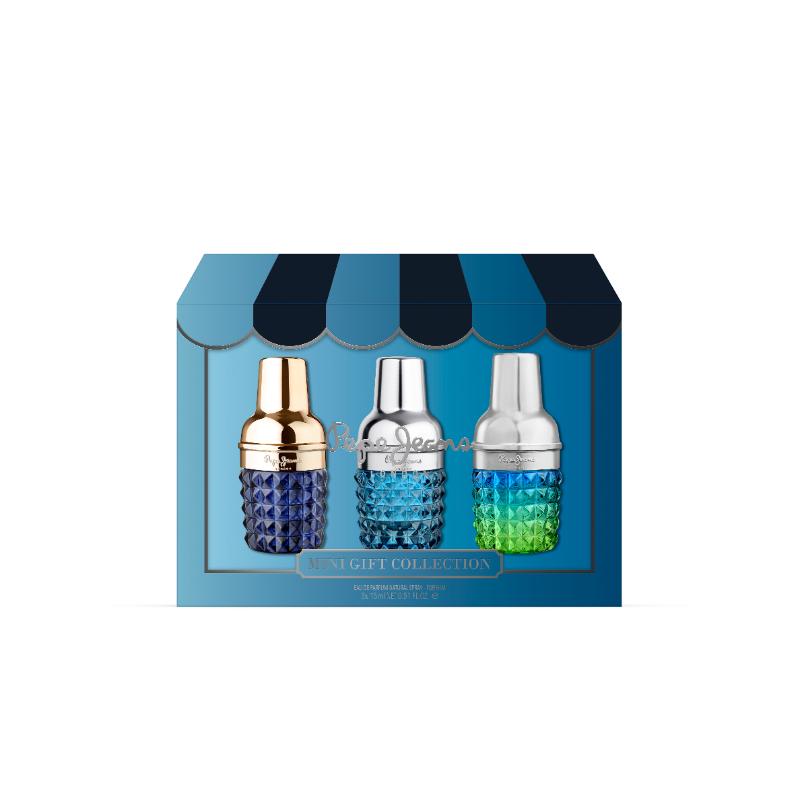 Pepe Jeans miniature gift set for him 15ml life is now, cocktail & celebrate
