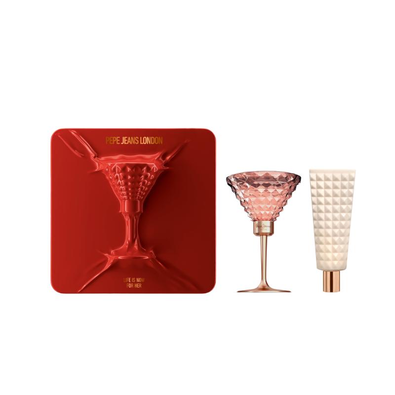 Pepe Jeans life is now gift set for her EDP 80ml & body lotion 100ml