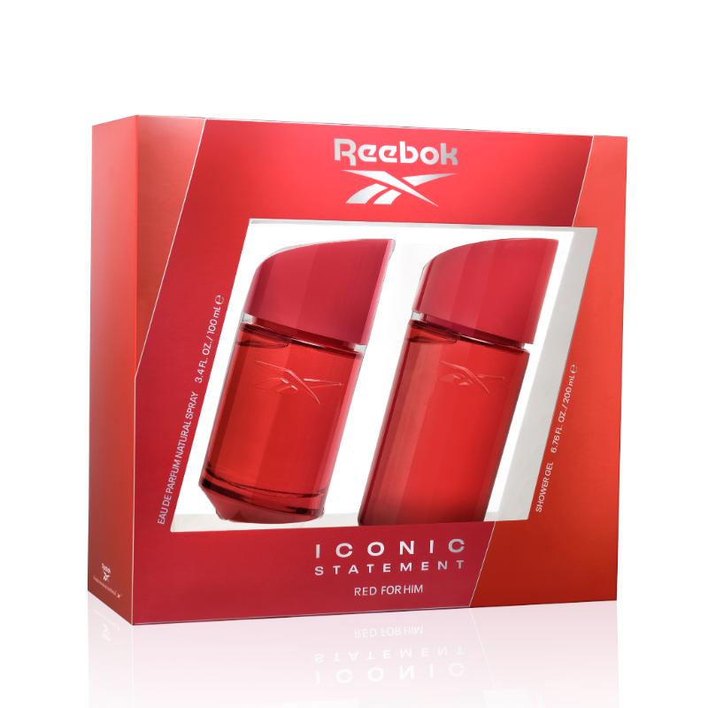 Reebok iconic red set EDP for him 100ml & gel 200ml