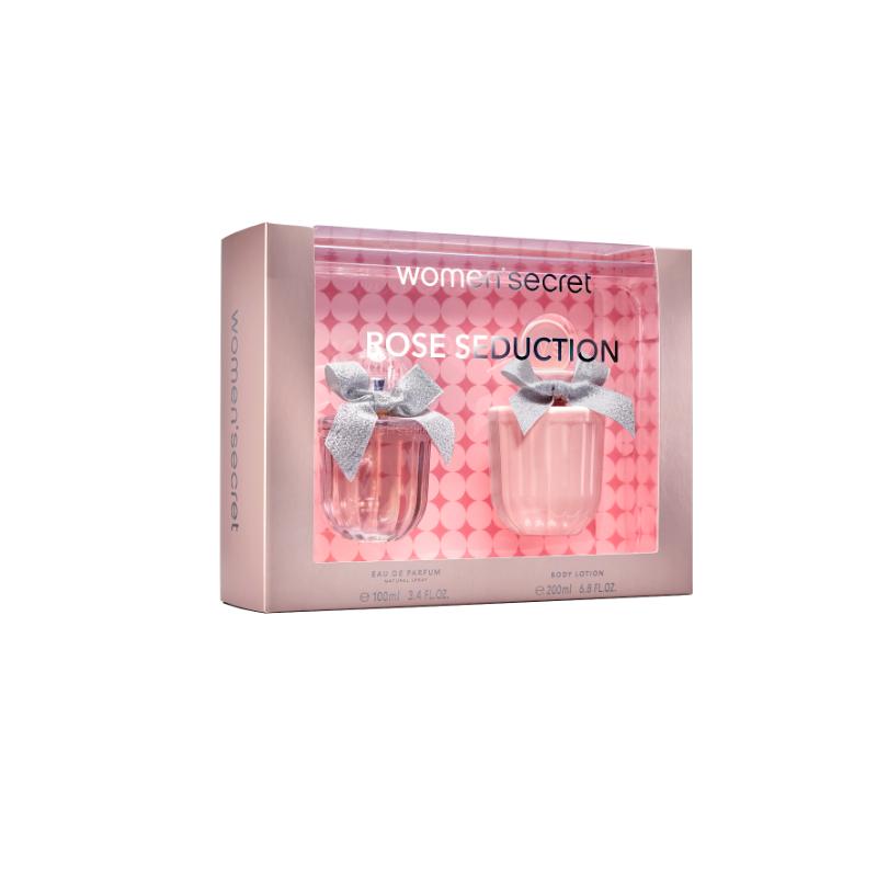 Women Secret Rose Seduction Gift Set EDP 100ml & Body Lotion 200ml