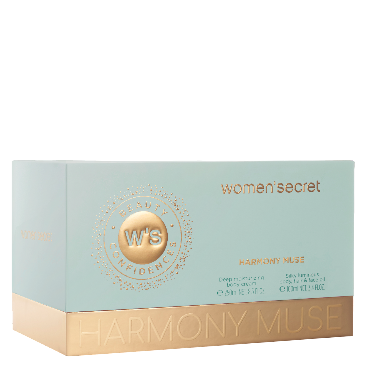 Women Secret Beauty Gift Set Harmony Muse - B.Cream & B.Scrub