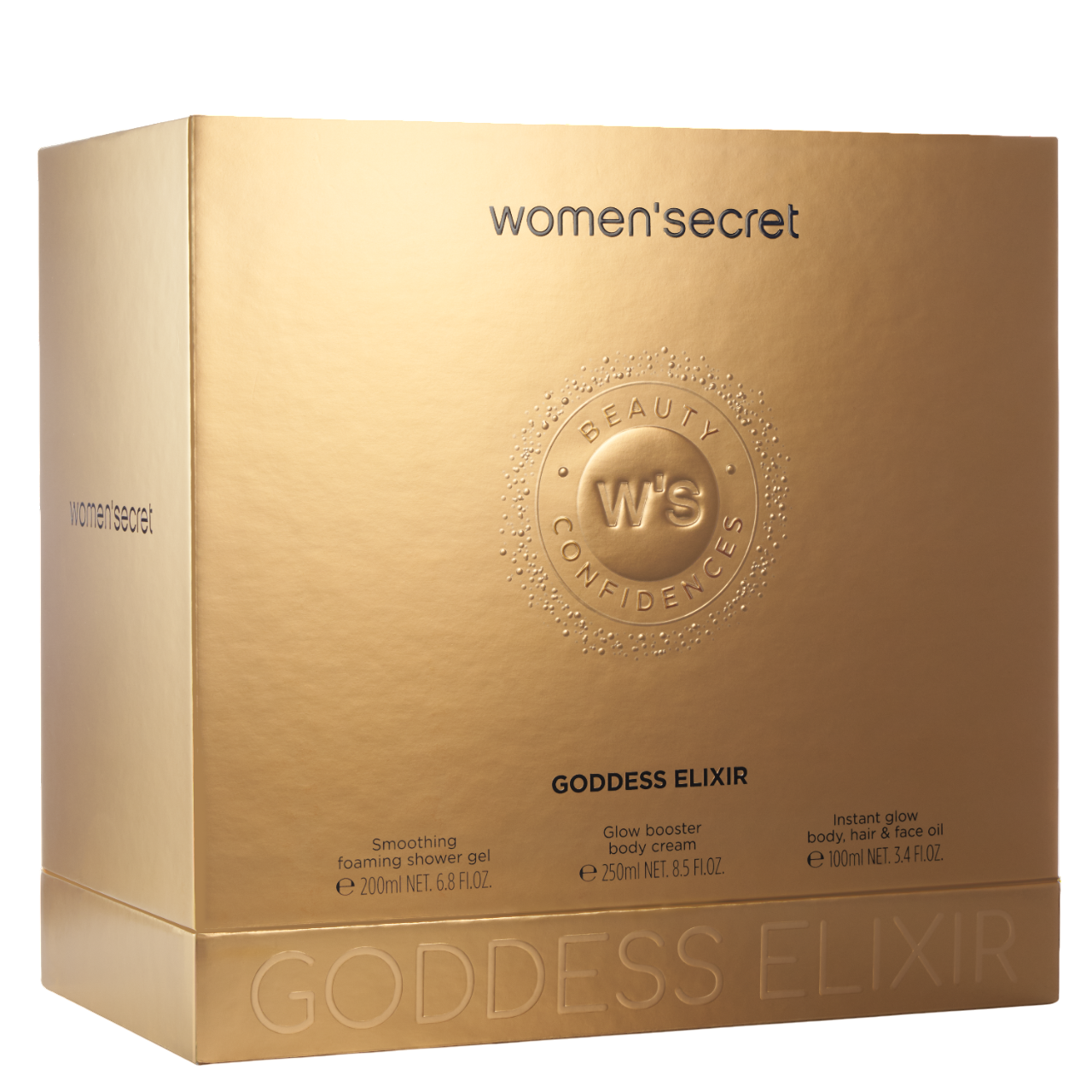 Women Secret Beauty Gift Set God Eli F.Gel, B.Cream & B.Oil