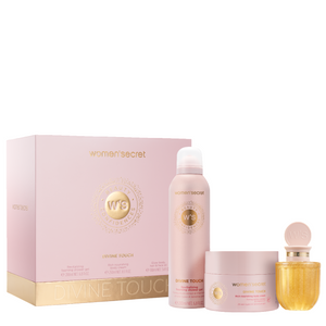 Women Secret Beauty Gift Set Divine Touch F.Gel, B.Cream & B.Oil