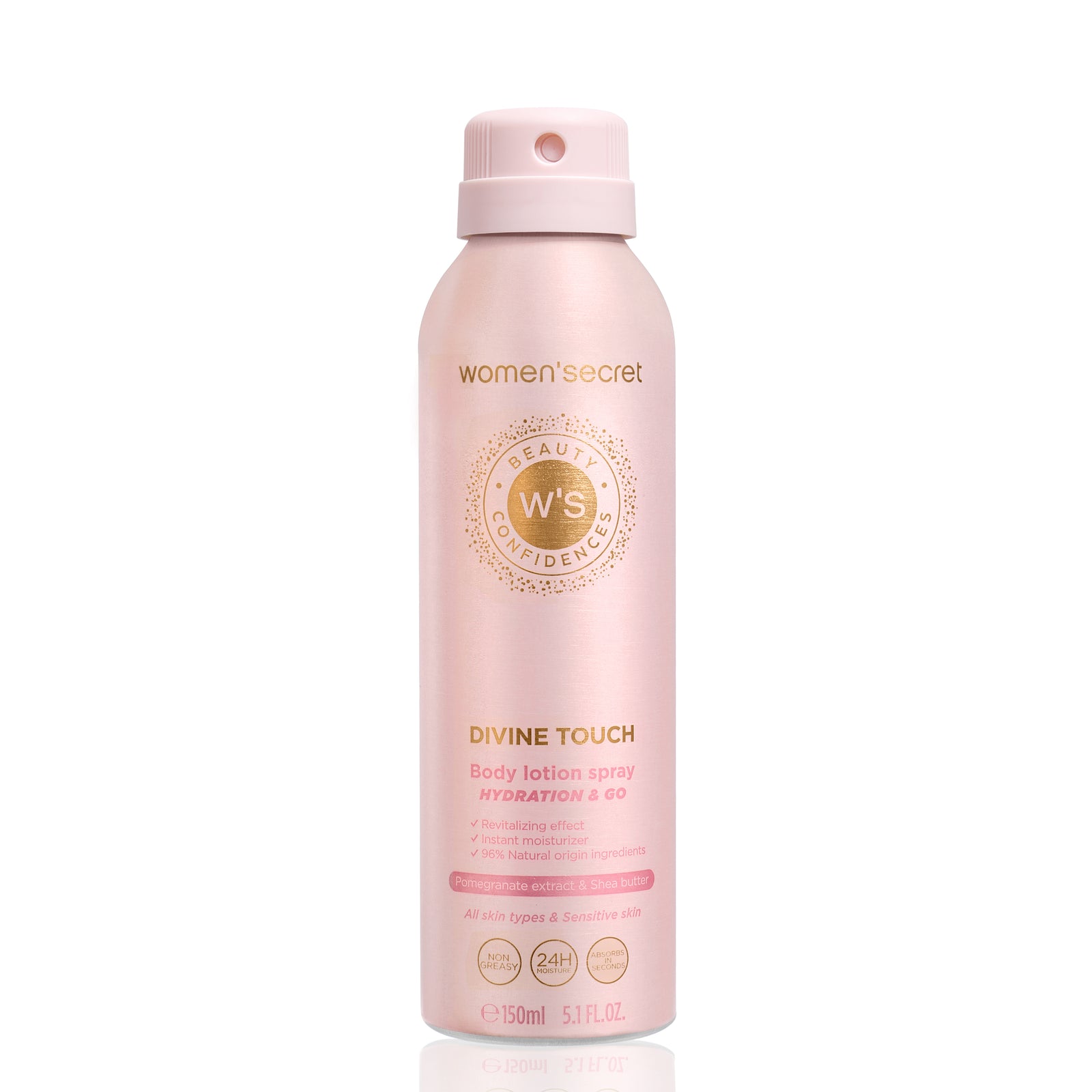 Women Secret Beauty Divine Touch Body Lotion Spray 150Ml
