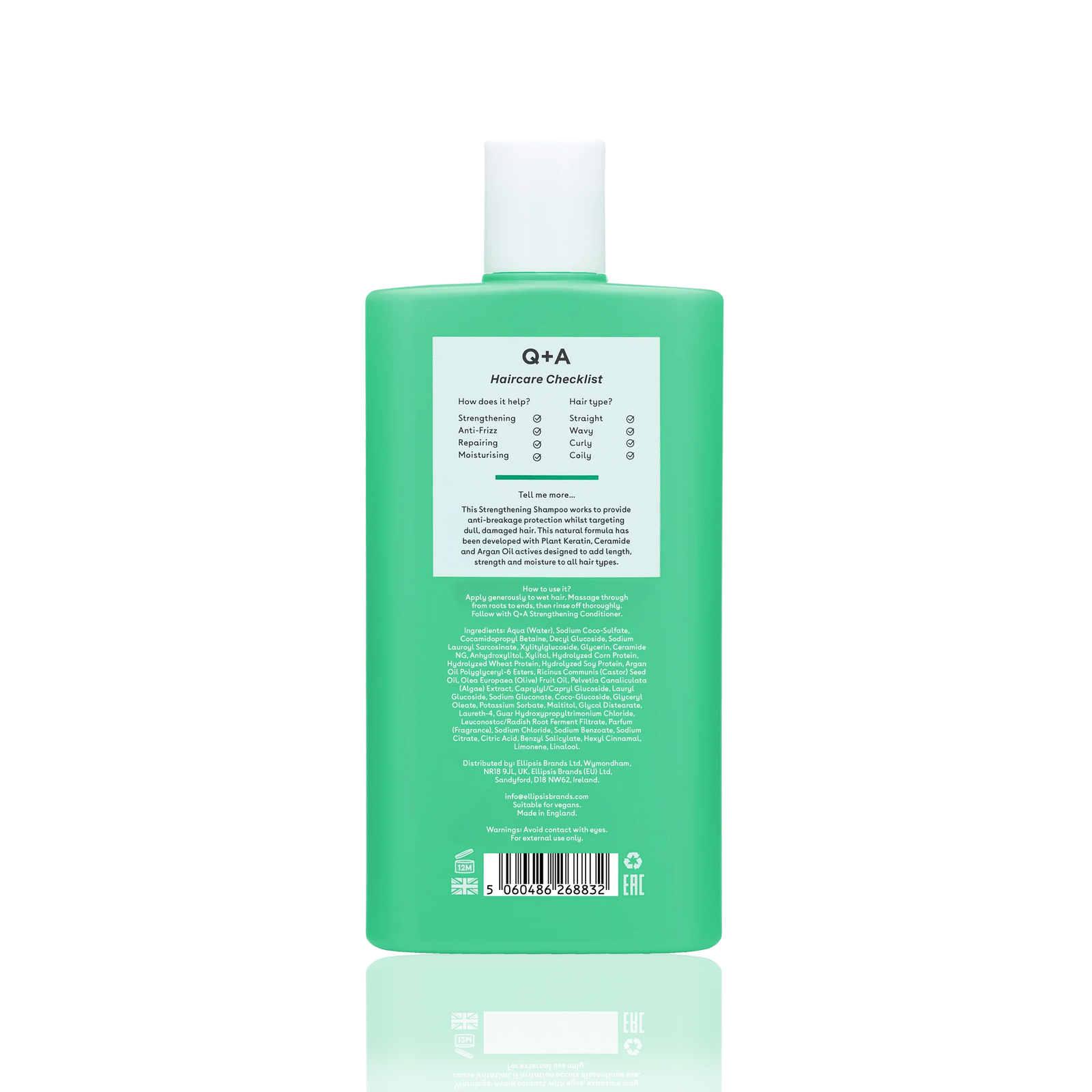 Q+A Strengthening Shampoo 250ml