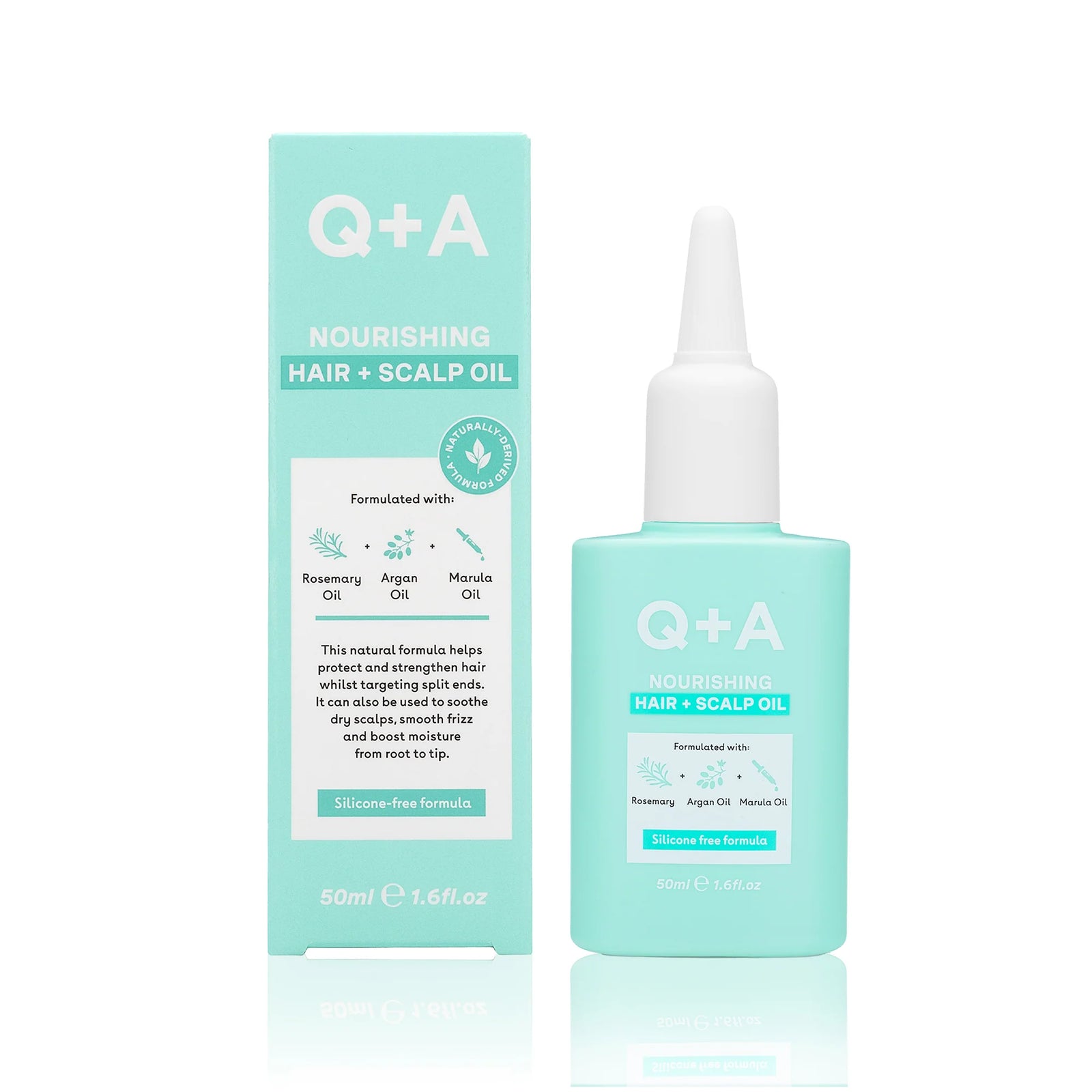 Q+A Nourishing Scalp & Hair Oil 50ml