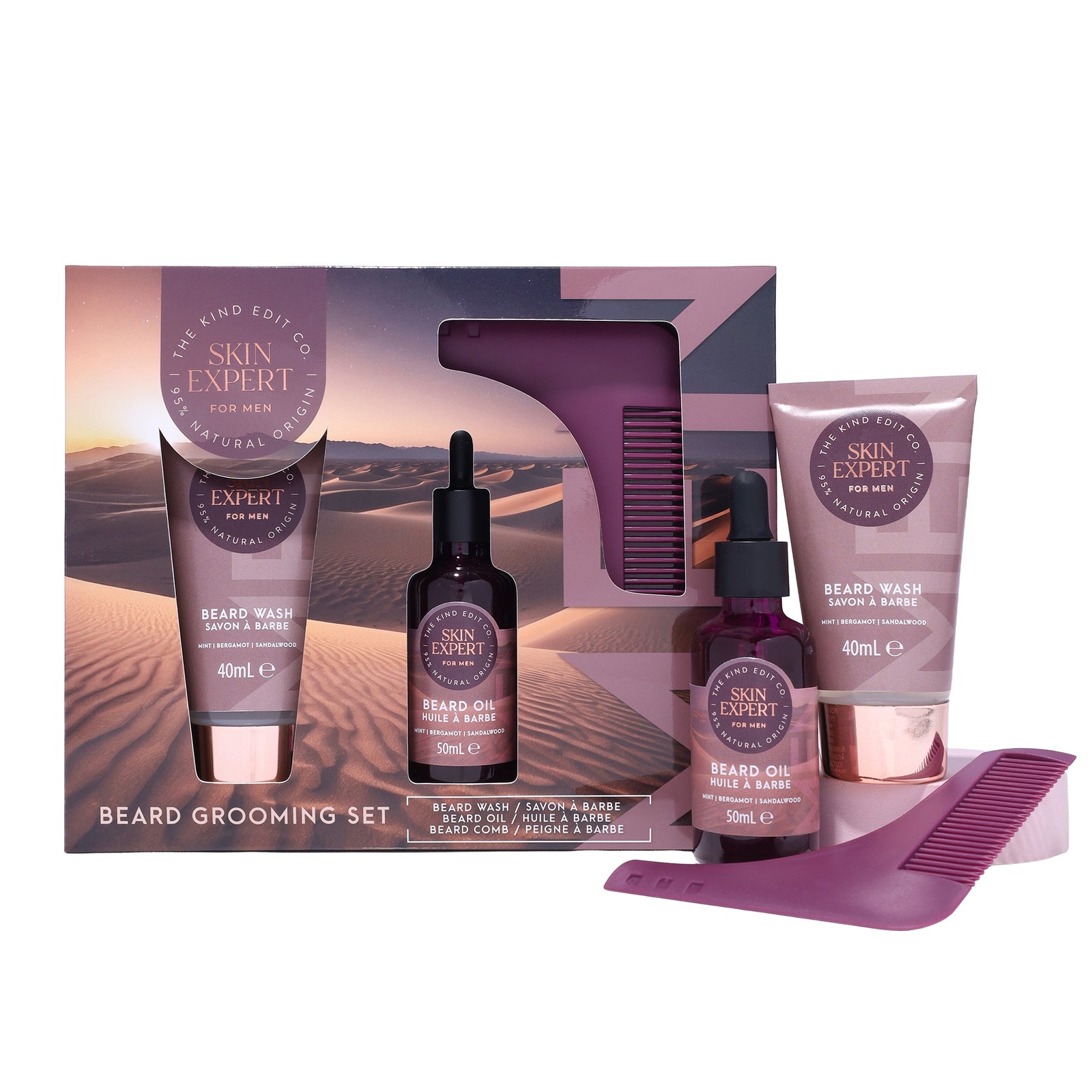 THE KIND EDIT SKIN EXPERT BEARD GROOMING SET