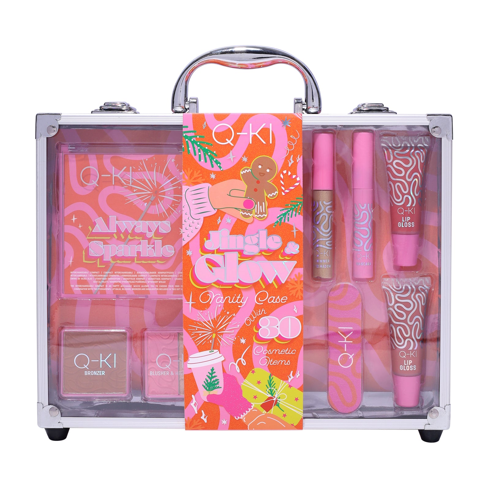 Q-KI JINGLE & GLOW VANITY CASE
