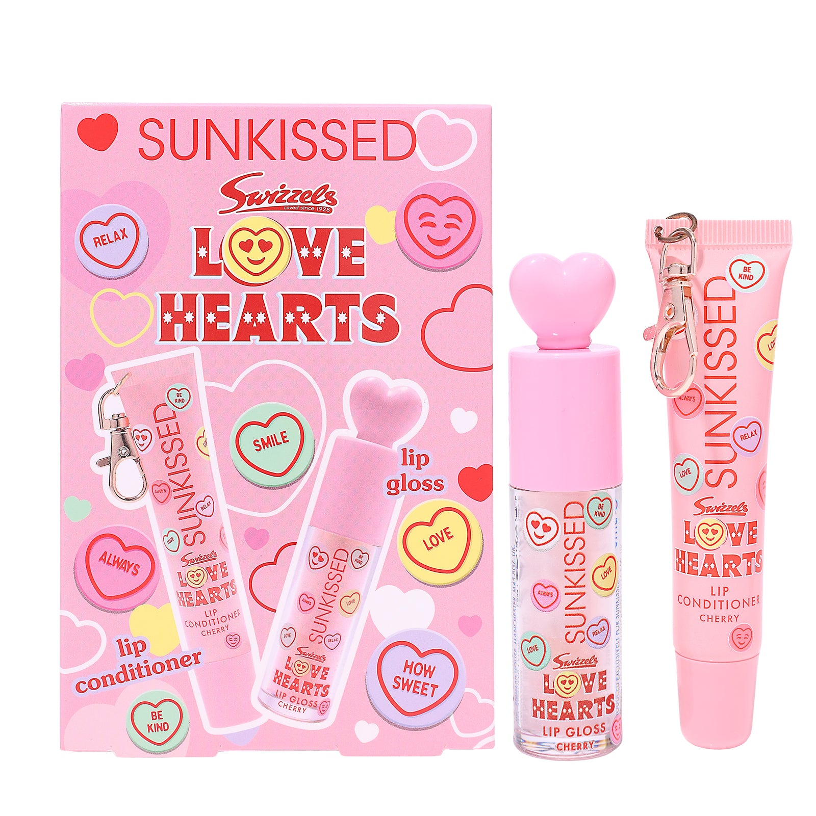 SUNKISSED X LOVEHEARTS LIP DUO SET