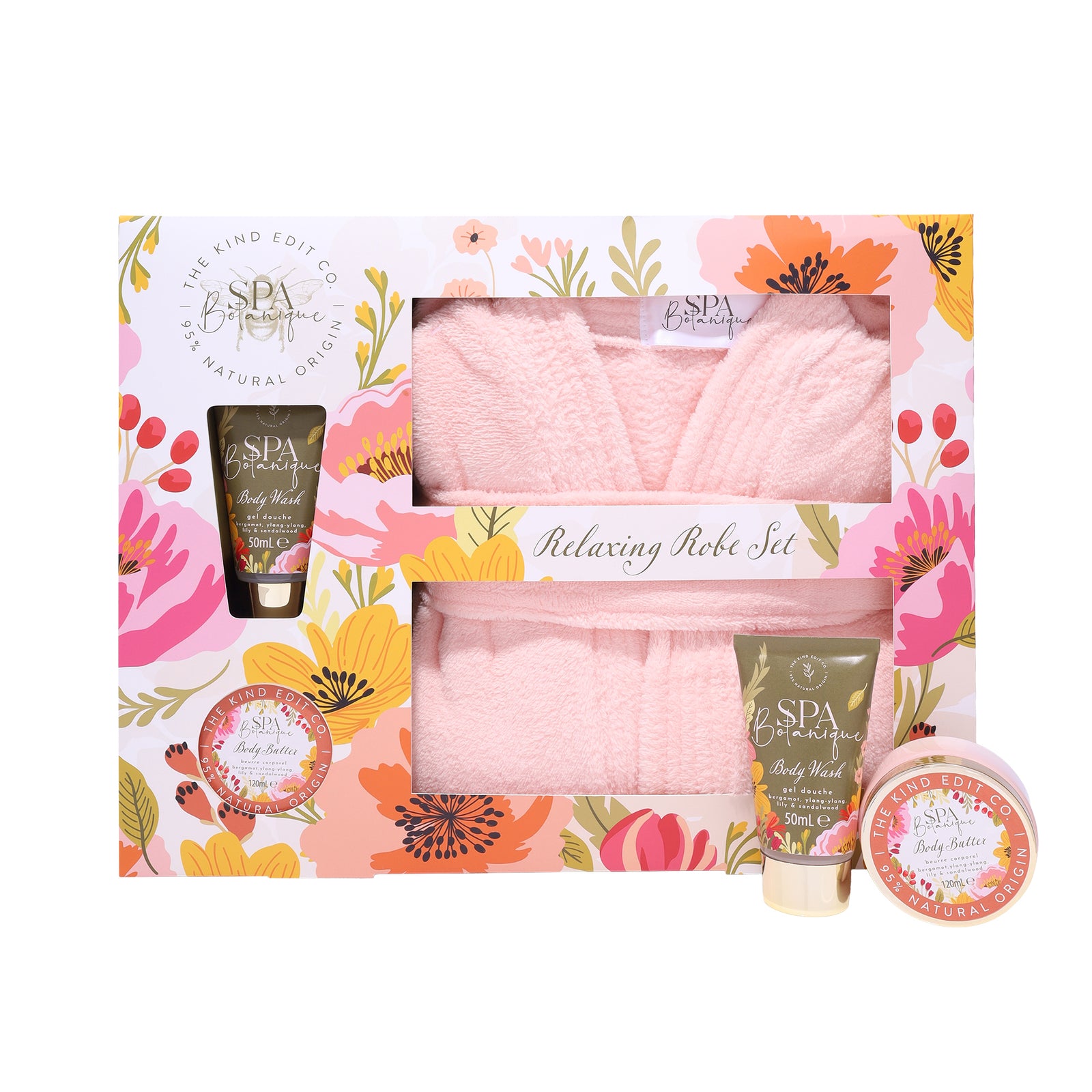 THE KIND EDIT SPA BOTANIQUE ROBE SET