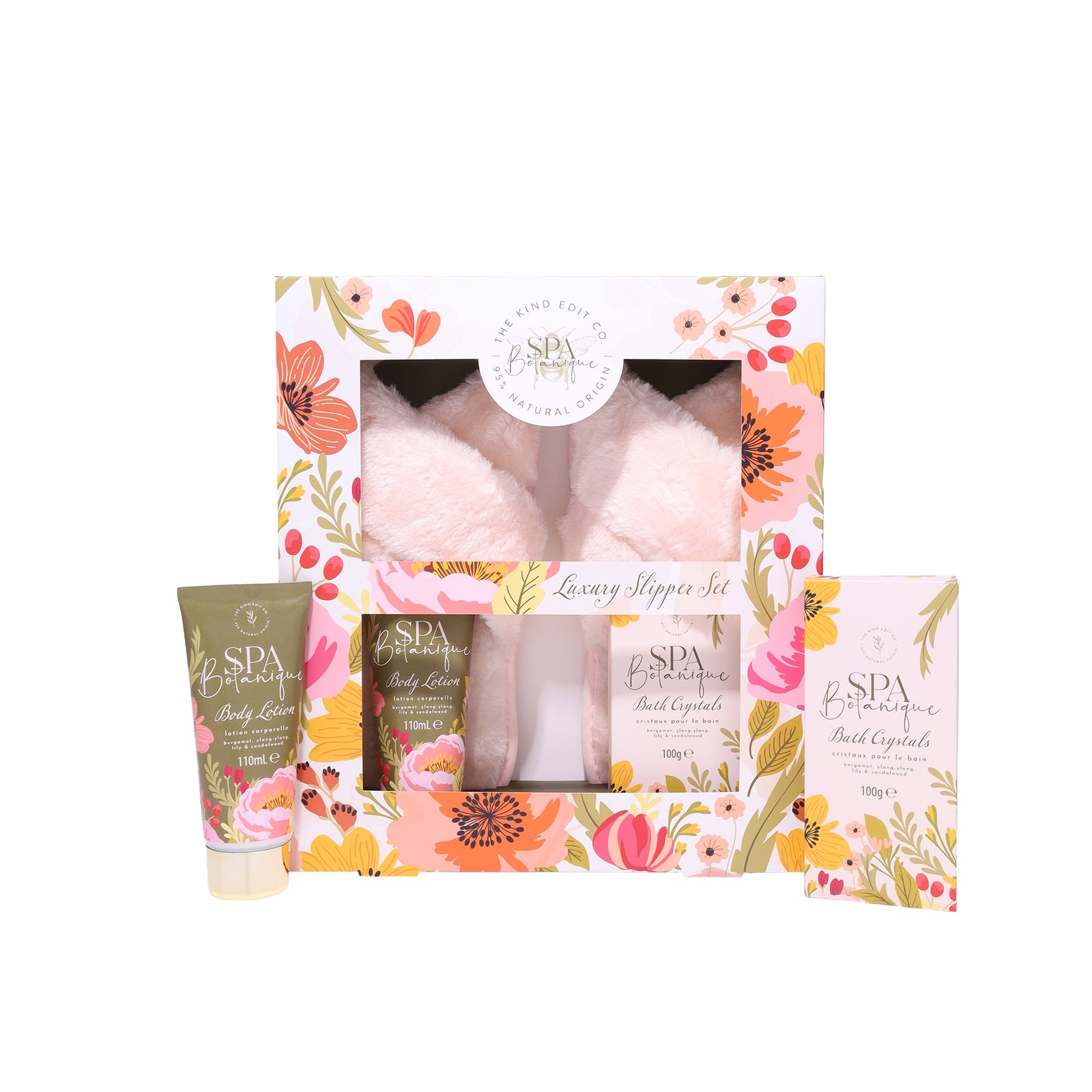 THE KIND EDIT SPA BOTANIQUE SLIPPER SET