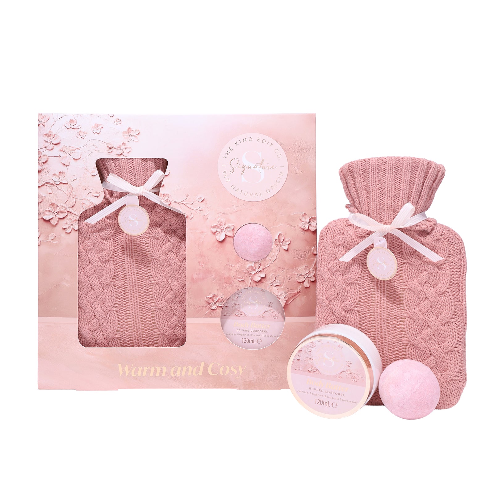 THE KIND EDIT SIGNATURE HOT WATER BOTTLE SET