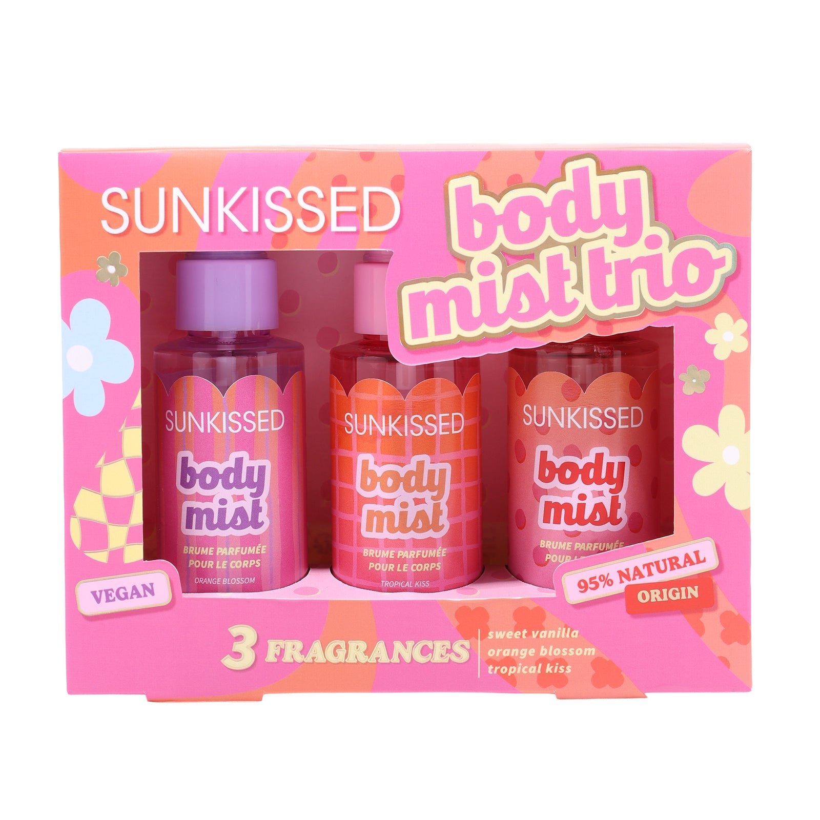 SUNKISSED 3PCS BODY MIST GIFT SET