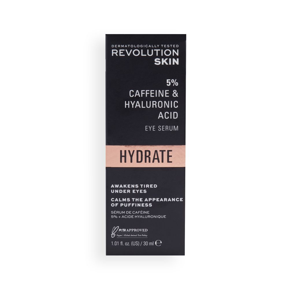 Revolution Skincare 5% Caffeine Solution + Hyaluronic Acid Targeted Under Eye Serum